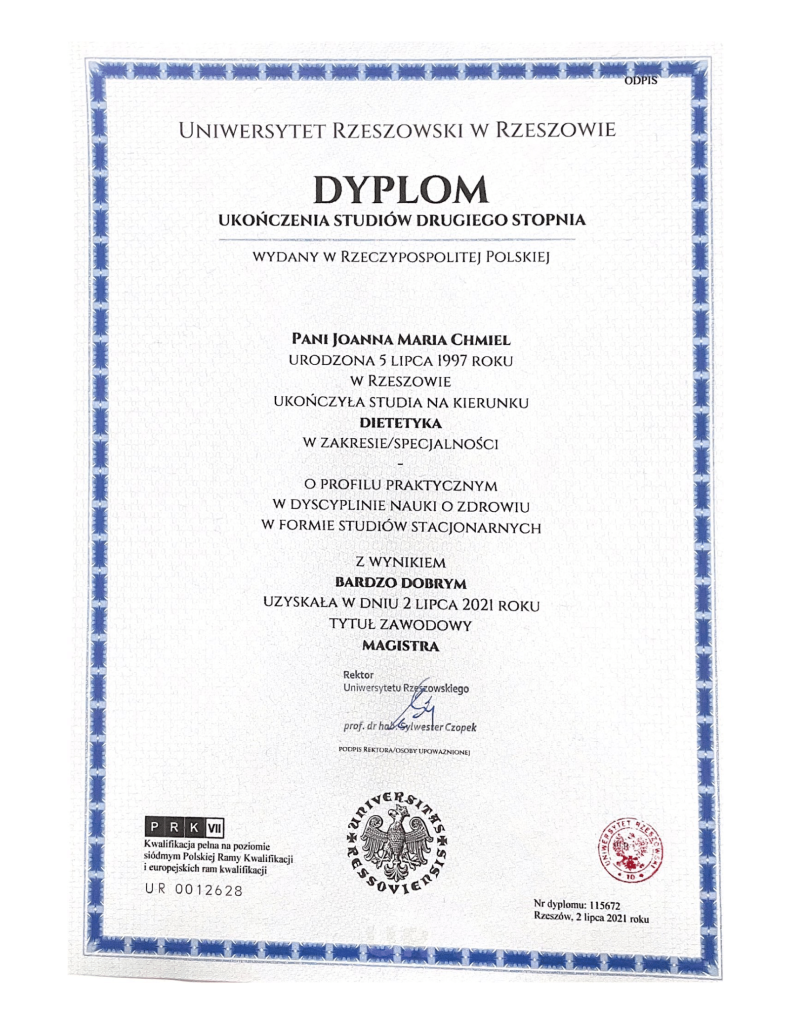 joanna bereś magister